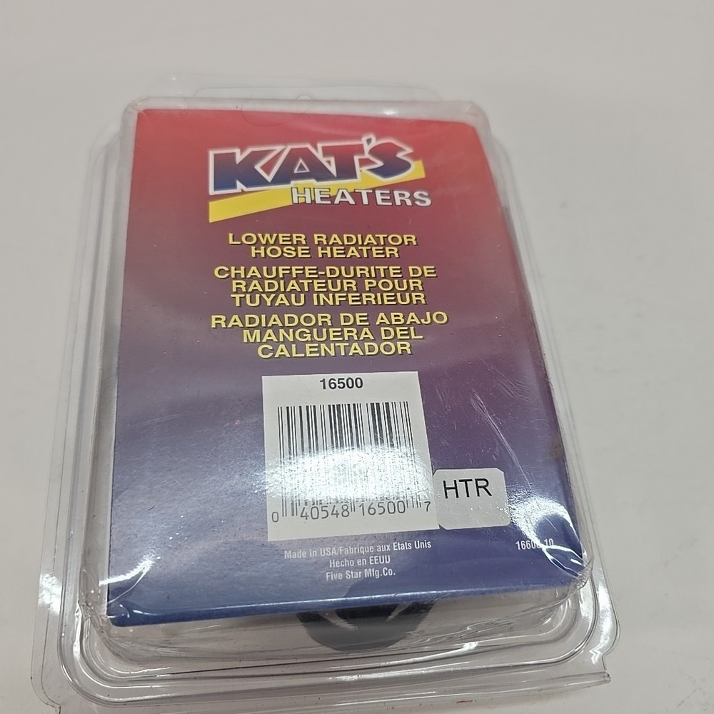 KAT'S 16500 Napa 1-1/4" Lower Radiator Hose Engine Heater - Made In USA